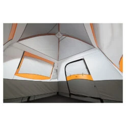 Alps Mountaineering Camp Creek 6-Person Apricot/Charcoal -Alps Mountaineering Adventure Outlet Store camp creek 6 2021 interior pockets door 2