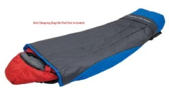 ALPS Mountaineering Radiance Quilt -Alps Mountaineering Adventure Outlet Store opplanet alps mountaineering radiance lightweight quilt blue charcoal 4990402 av 3
