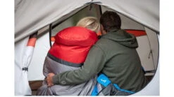 ALPS Mountaineering Zenith +30 Degrees Sleeping Bag -Alps Mountaineering Adventure Outlet Store opplanet alps mountaineering zenith 30 degrees sleeping bag long gray red 4302642 av 4