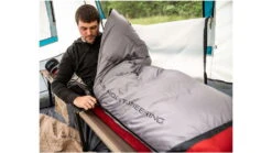 ALPS Mountaineering Zenith +30 Degrees Sleeping Bag -Alps Mountaineering Adventure Outlet Store opplanet alps mountaineering zenith 30 degrees sleeping bag long gray red 4302642 av 5